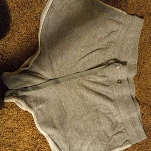 Grey athletic shorts size M (8-10)